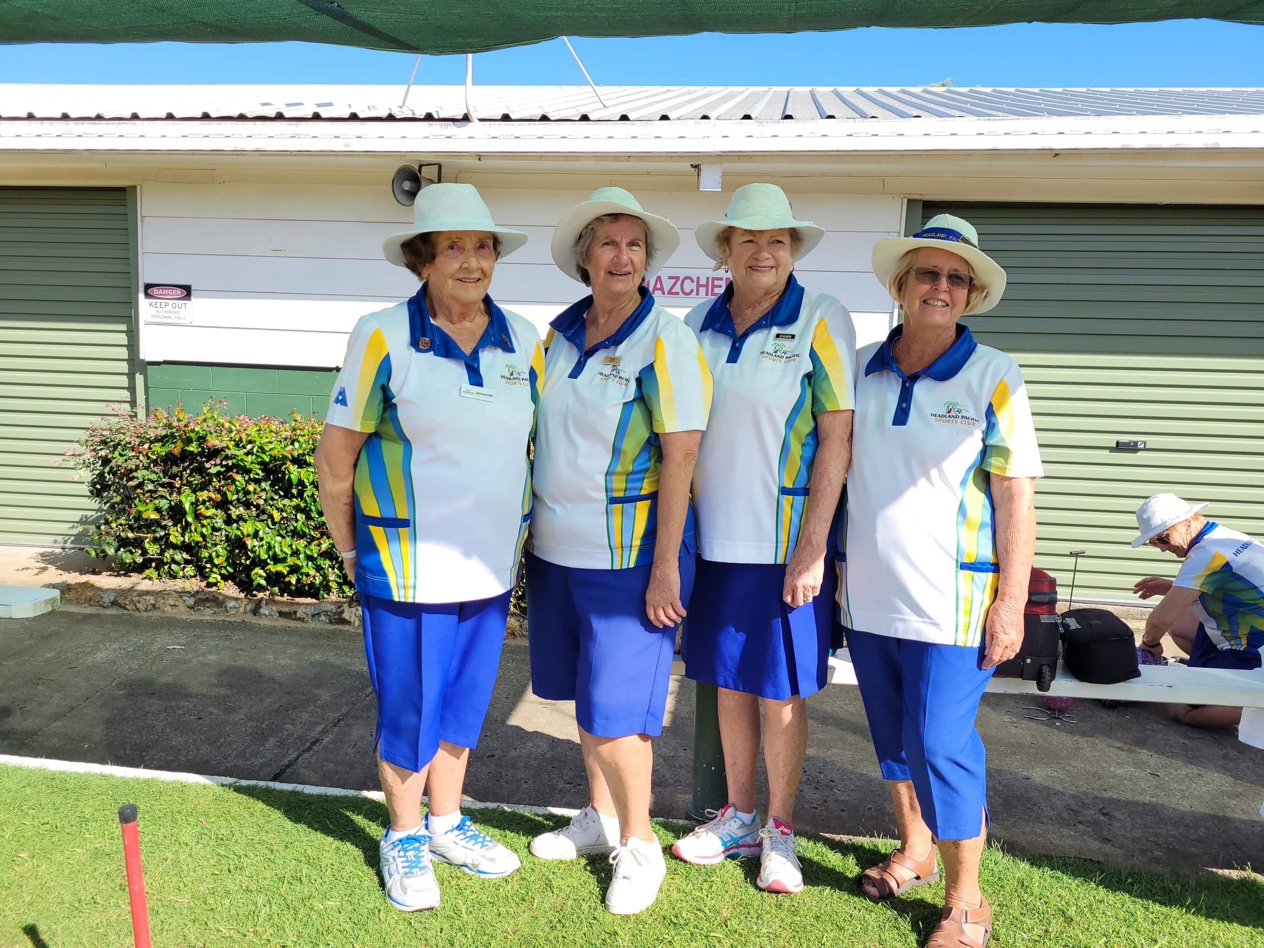 RUNNERS UP 2022 lawn bowls